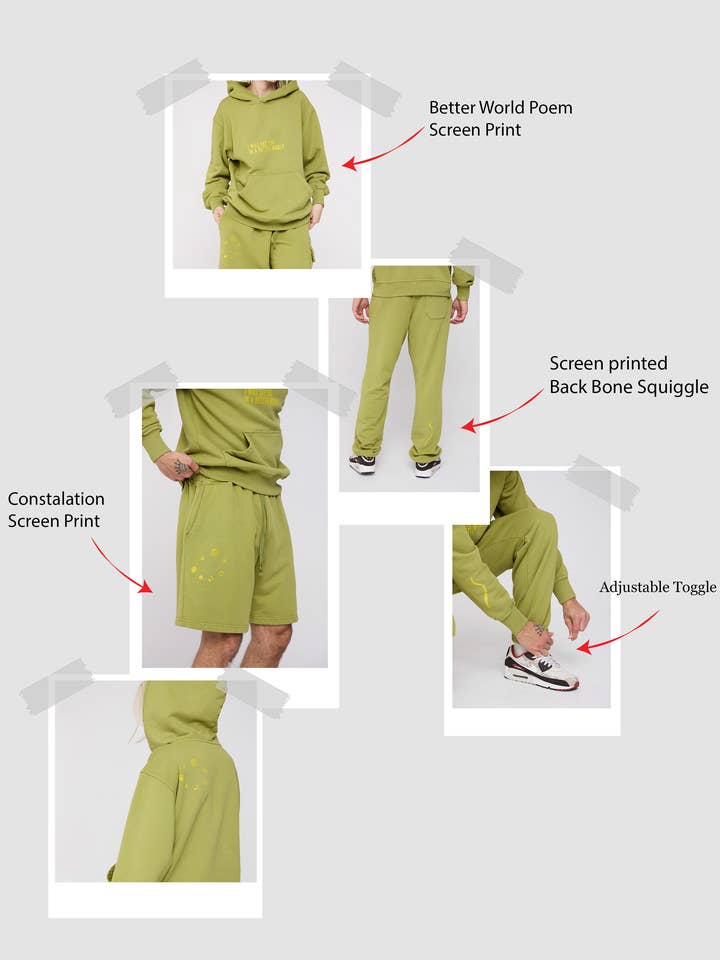 Better World Shorts - Olive
for wholesale by Back Bone Society