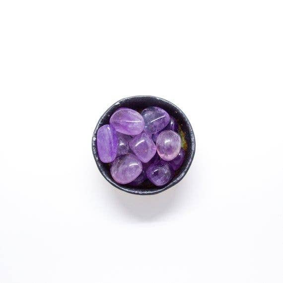 Liv Rocks - Wholesale Spiritual Stone/Crystal - Tumbled Amethyst - Wholesale Crystals + Stones 3