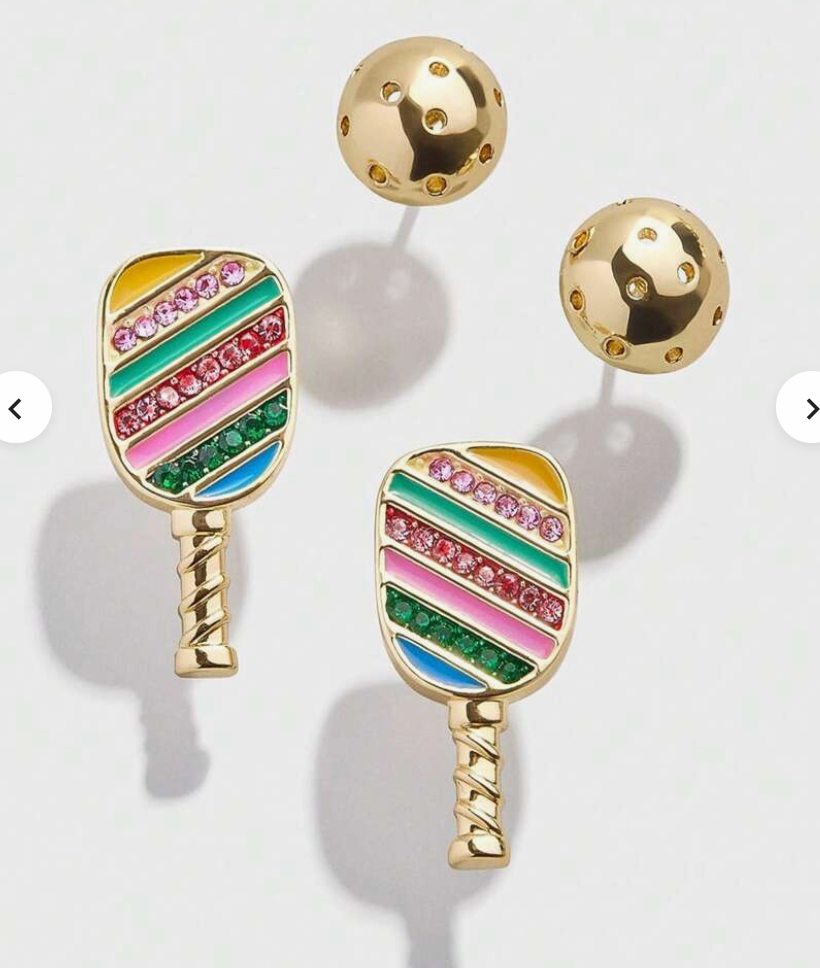 HoopLa – Großhandel Ohrstecker – Ohrstecker „Lets Play“, Emaille, Kristall2