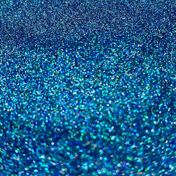 Blue's Glitter- Blue's Lagoon-Holographic Super Fine Glitter for wholesale by BG & Accessories