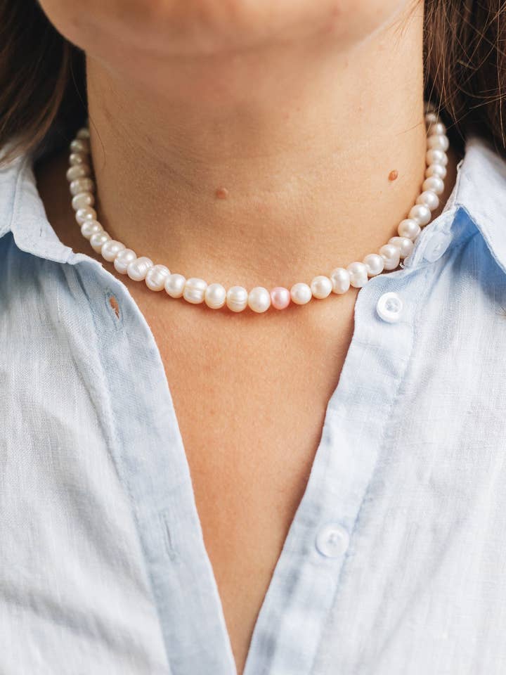 Freshwater Pearl Necklace for wholesale by Pause Nordic