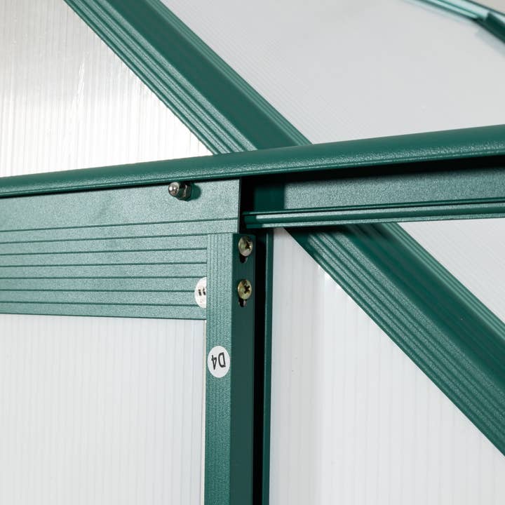 39F Inc. - Wholesale Outdoor Ornament/Decor - Walk-In Green-6 x 8 FT Outdoor Patio Greenhouse Sliding Door19