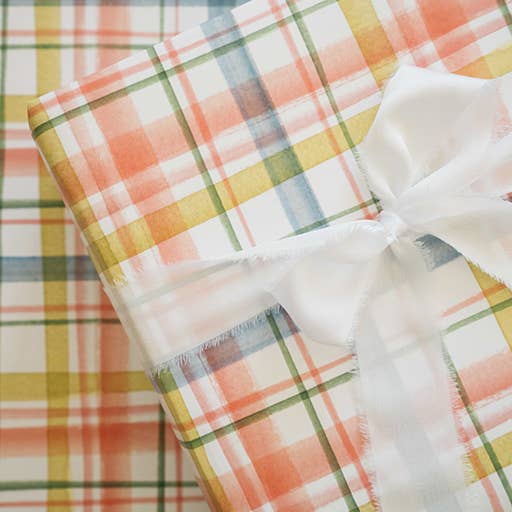 Lana's Shop - Wholesale Wrapping Paper Roll - Summer Picnic Plaid Gift Wrap Roll
