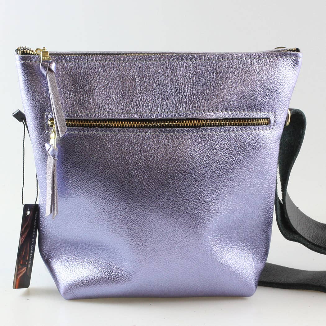 Zina Kao Exclusives - Wholesale Crossbody Bag - Women's - The Metallic Lakeshore Crossbody Bag - 3 sizes!29