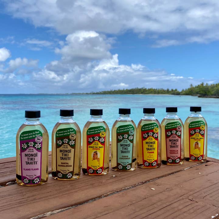 Monoi Tiare Tahiti - Wholesale Bath/Body Oil - Monoi Pitate coconut oil6