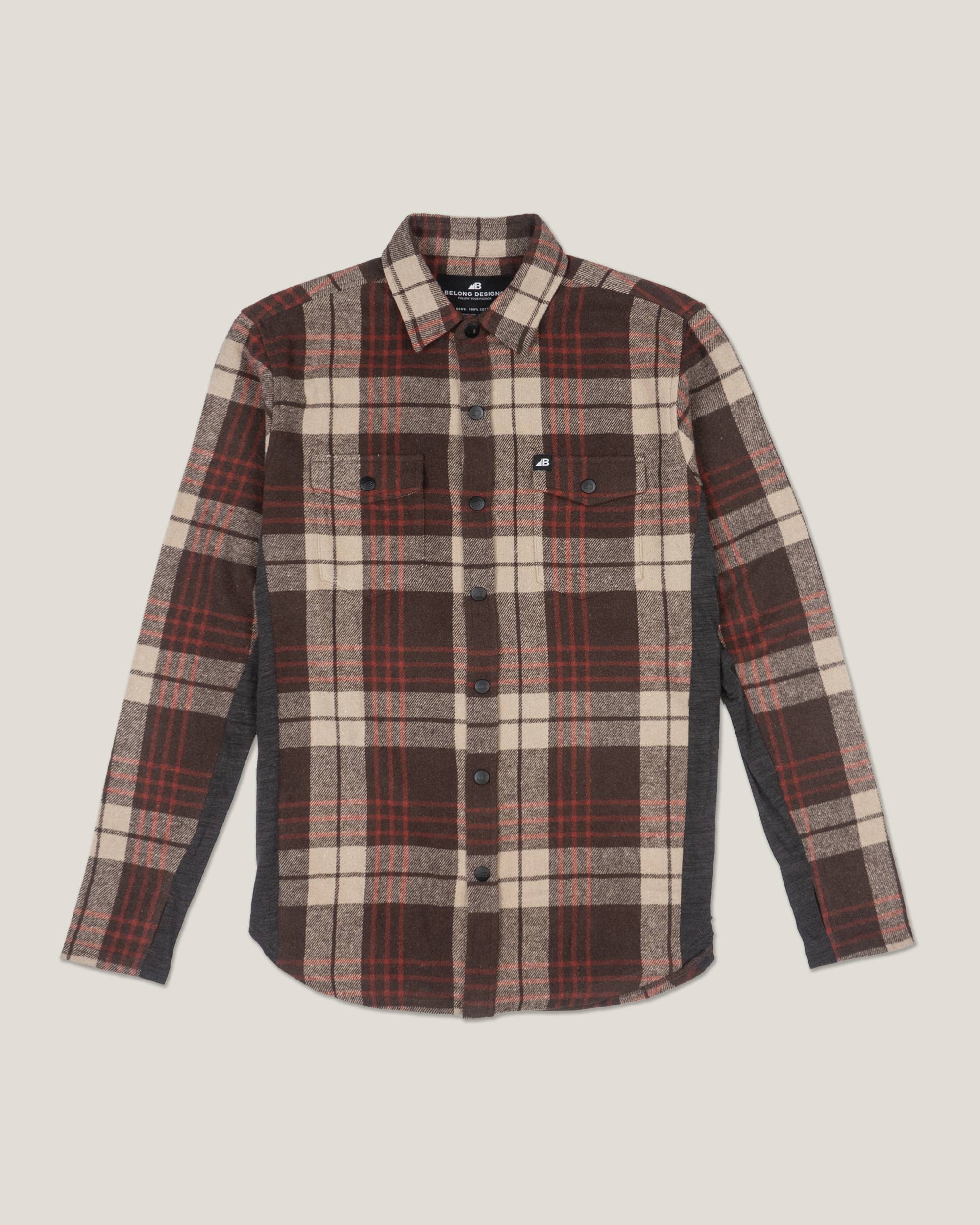Belong Designs - Wholesale Button Down Shirt - Men's - Men's Deadline Tek Flannel (Restock Coming soon, 12/10)22
