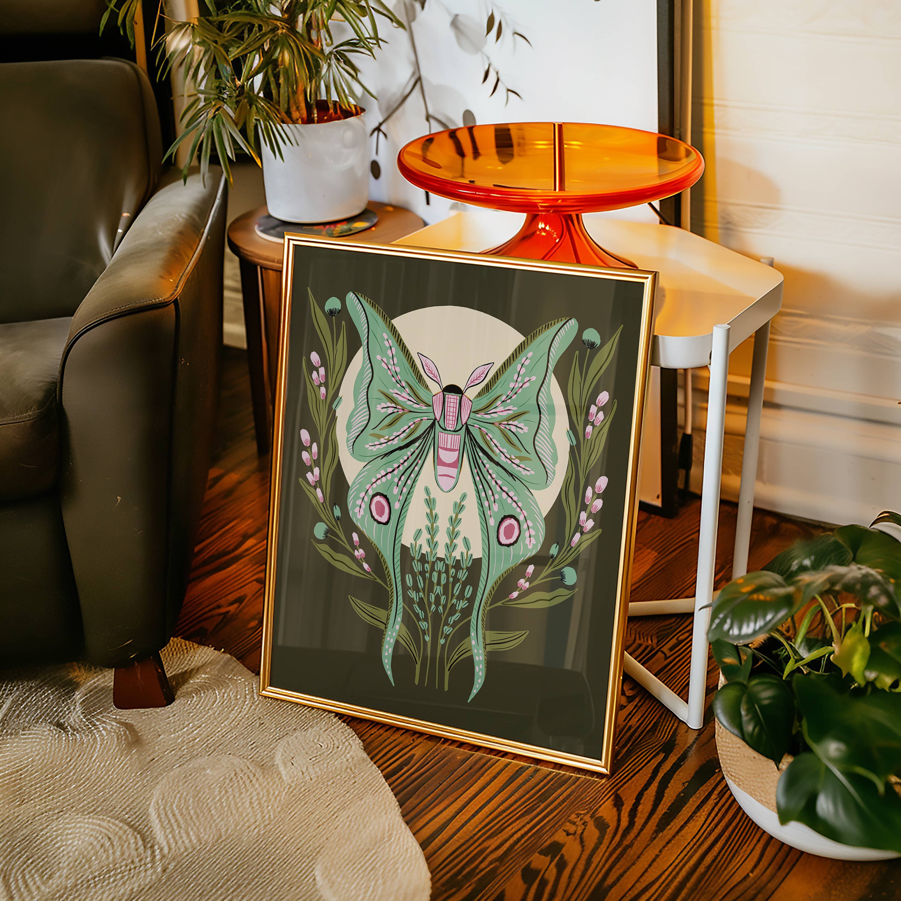 Tara Reed - Wholesale Art Print - "Luna Moth" - 8" x 10" Giclée Art Print6