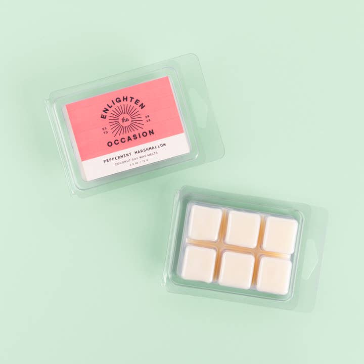 La cera marshmallow alla menta piperita si scioglie per la vendita all'ingrosso da parte di Enlighten the Occasion