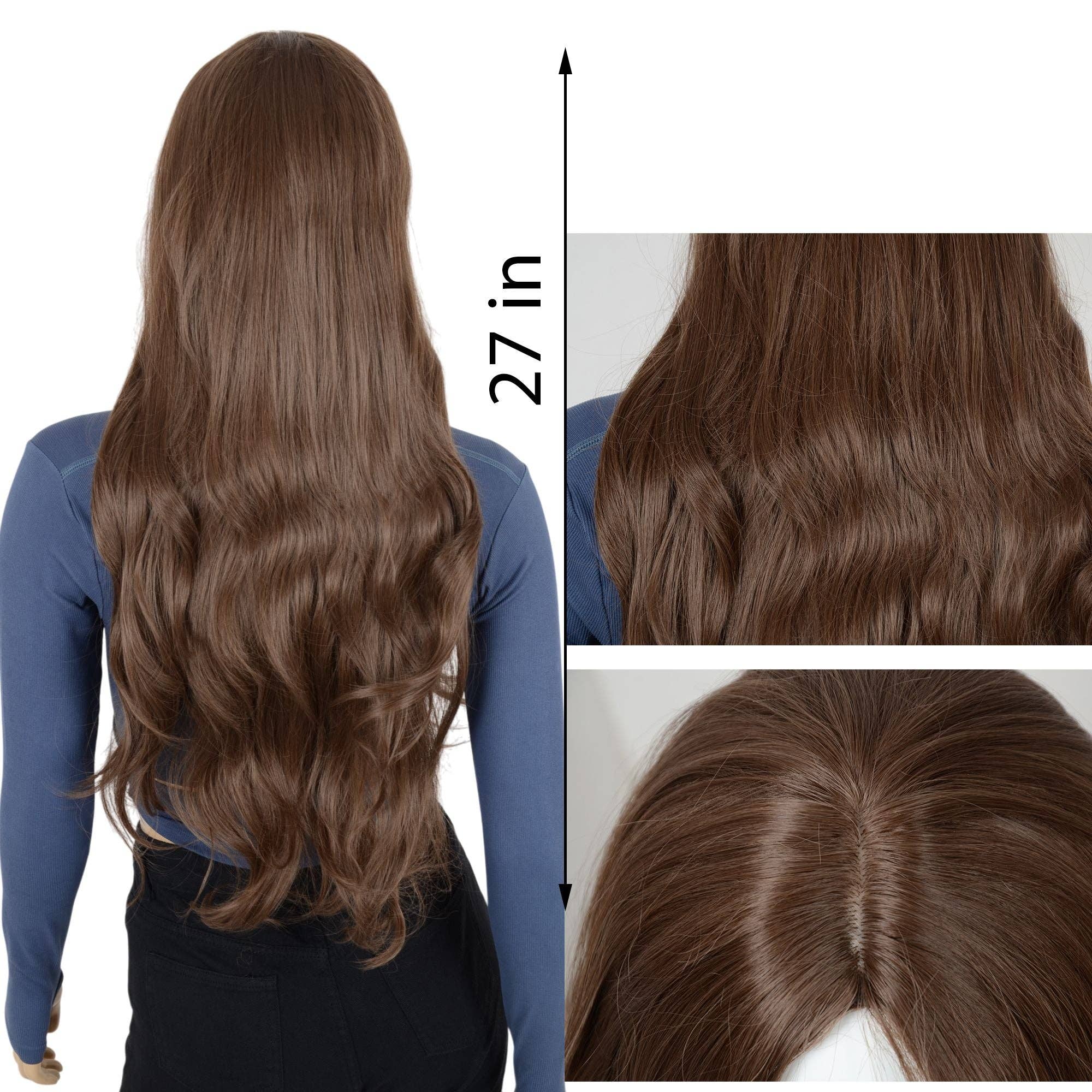 AK Brand - Wholesale Wig/Hair Piece - Long Wavy Wig Middle Part Synthetic Daily Use15