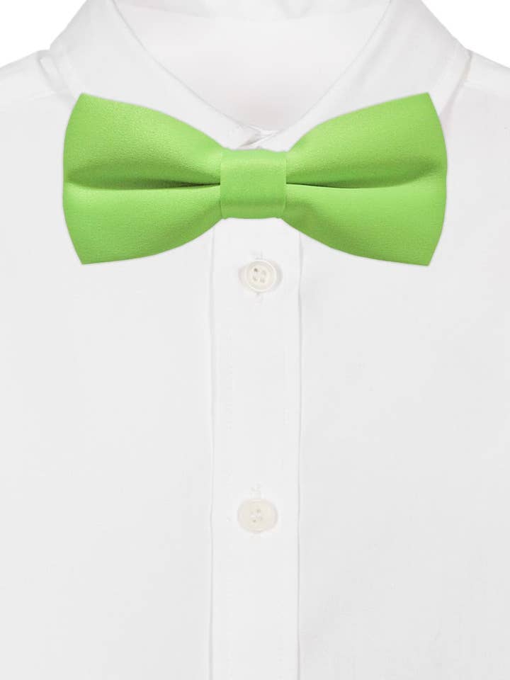 KLASSISCHE PISTAZIENGRÜNE FLIEGE FÜR JUNGEN für den Großhandel von Josvil