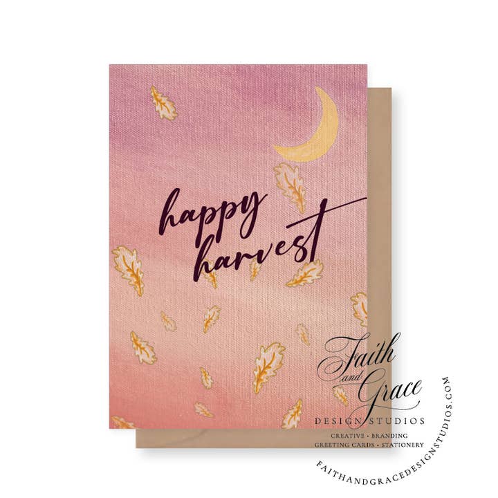 Joyeuse récolte et bénédictions de Thanksgiving pour la vente par Faith and Grace Design Studios