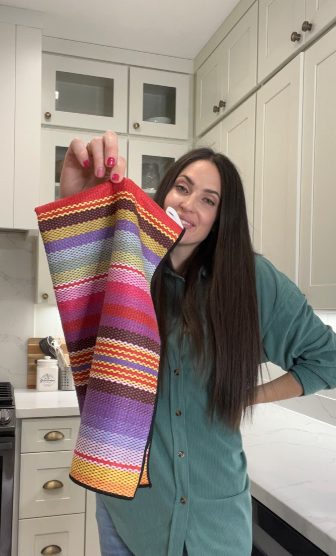 Bloom Towels - Wholesale Tea Towel - B142 Sunset Serape7