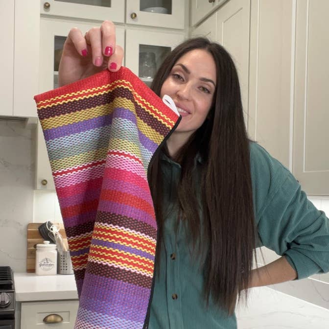 Bloom Towels - Wholesale Tea Towel - B142 Sunset Serape7