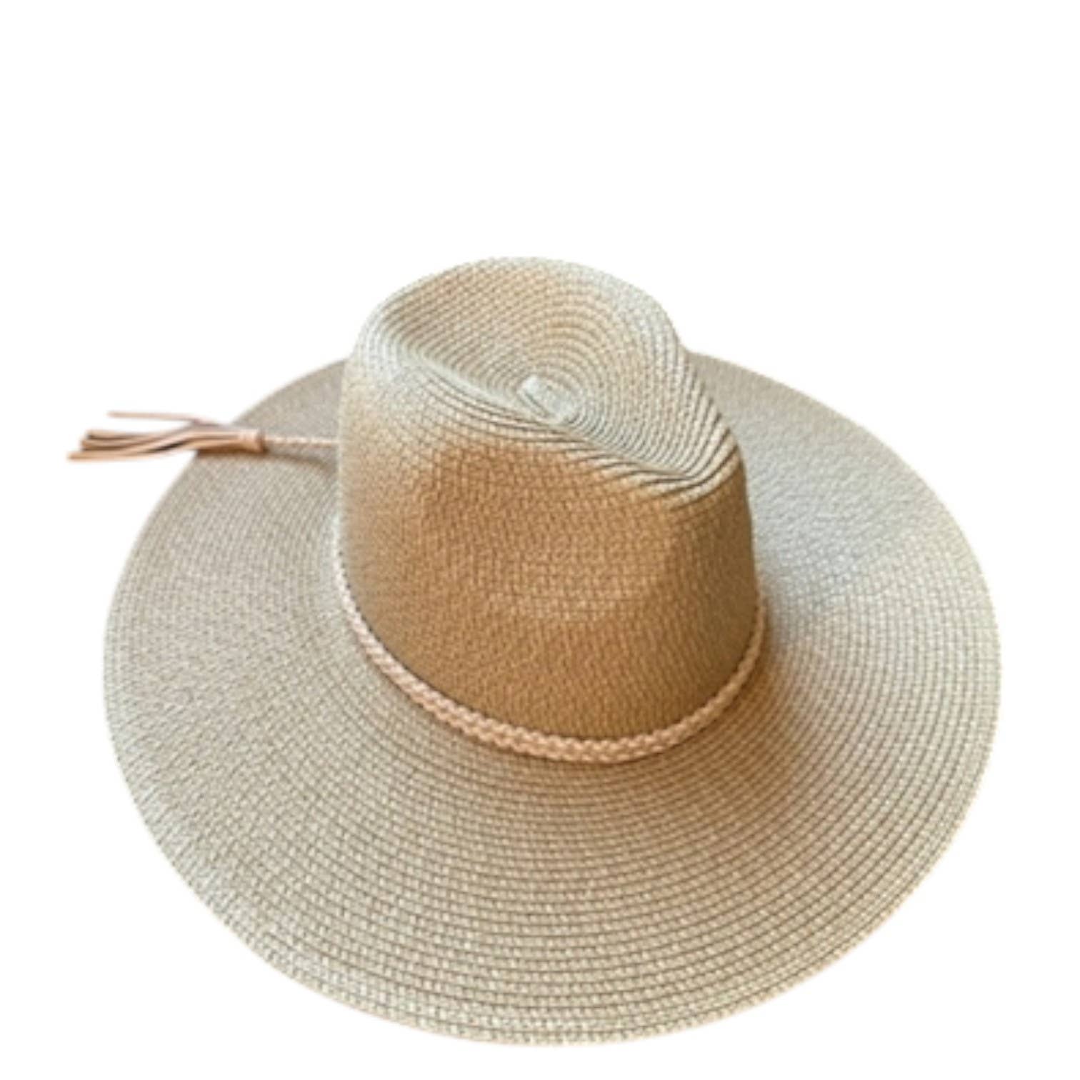Portia Hat - Vente Chapeau de paille – unisexe - Chapeau de rancher en paille d'inspiration occidentale2