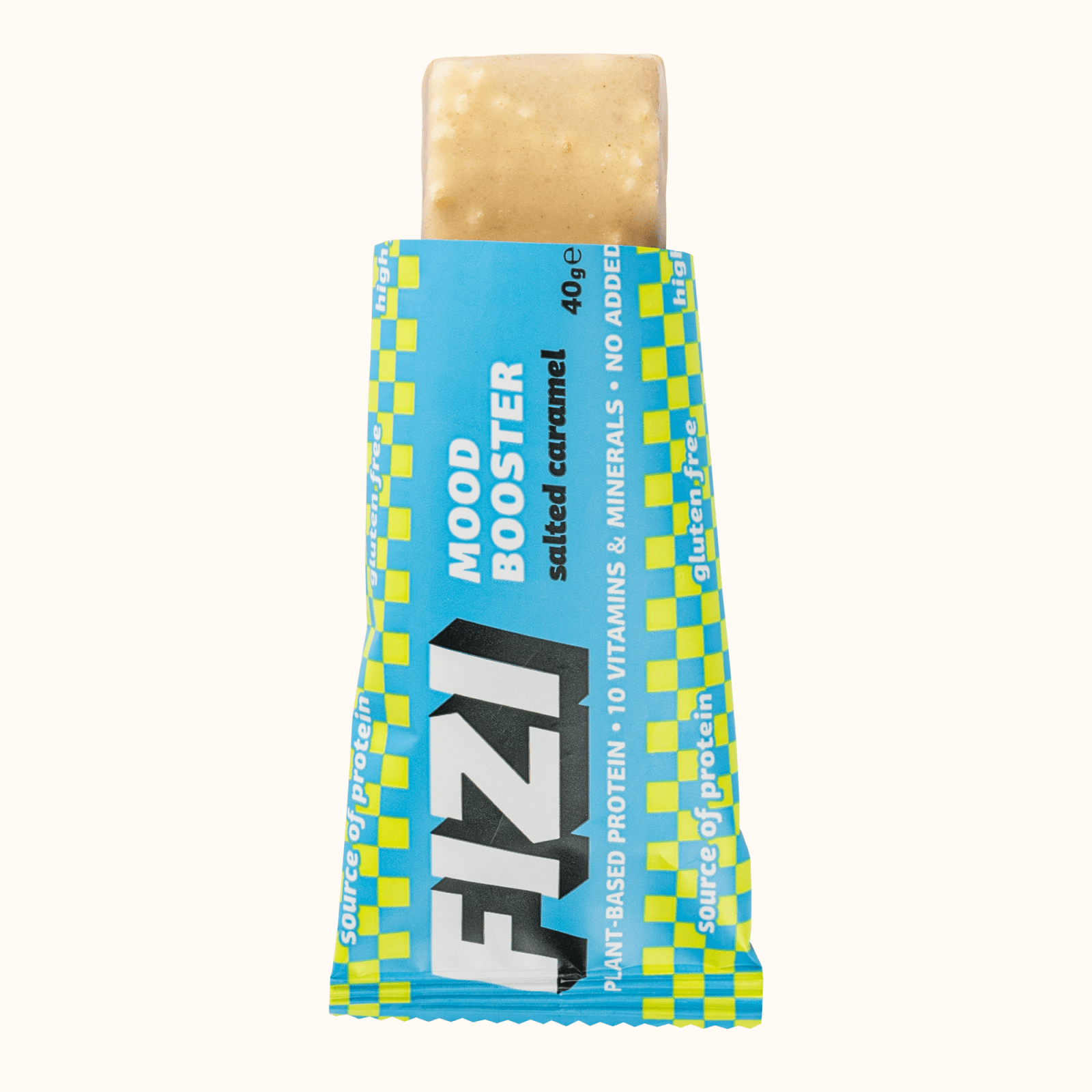 FIZI - Wholesale Snack Bar - MOOD BOOSTER “SALTED CARAMEL” 12 X 40G4