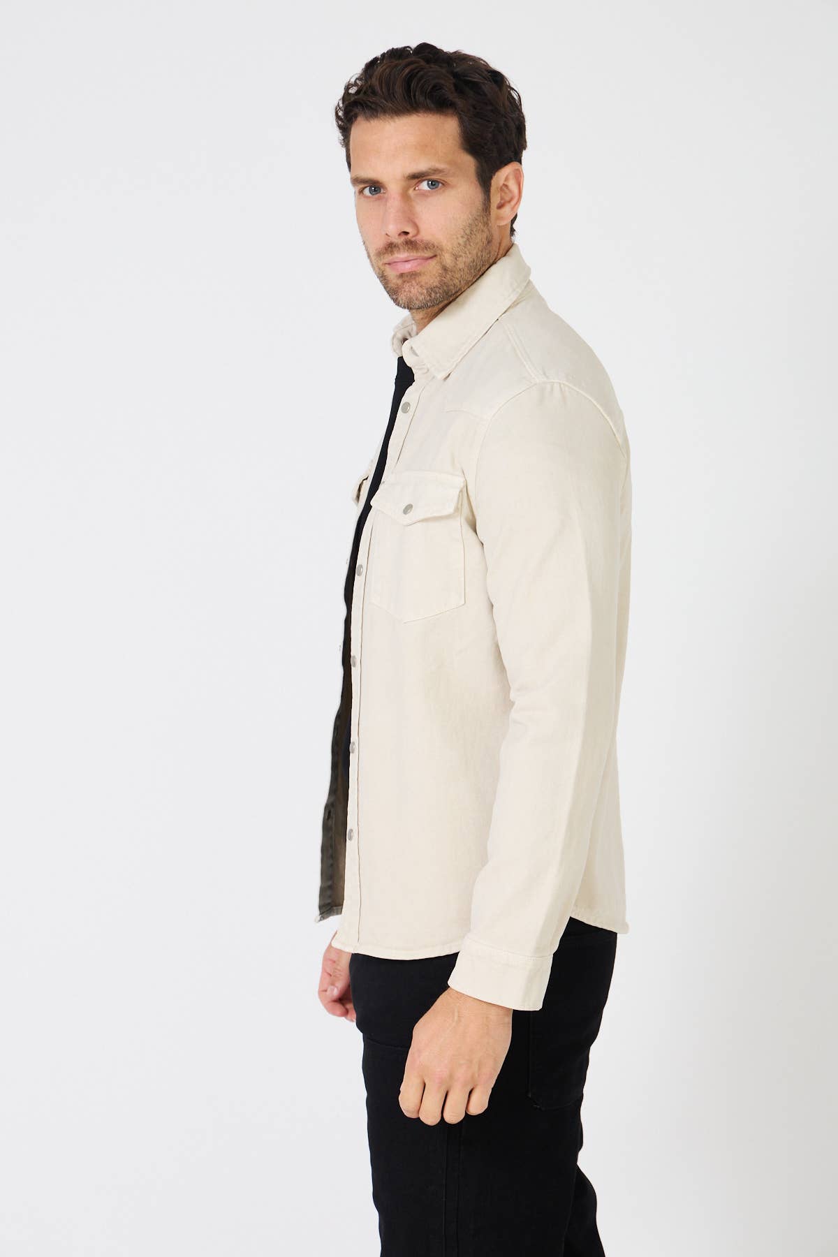 TOP MONDAY - Wholesale Shirt Jacket/Shacket - Men's - Men's Denim "Western" Overshirt - Slim Fit2