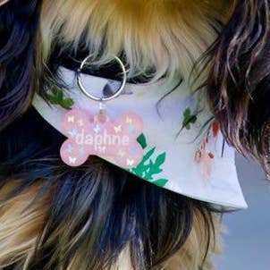 The 'Mischief Managed' Dog Bandana for wholesale by Maple & Paws