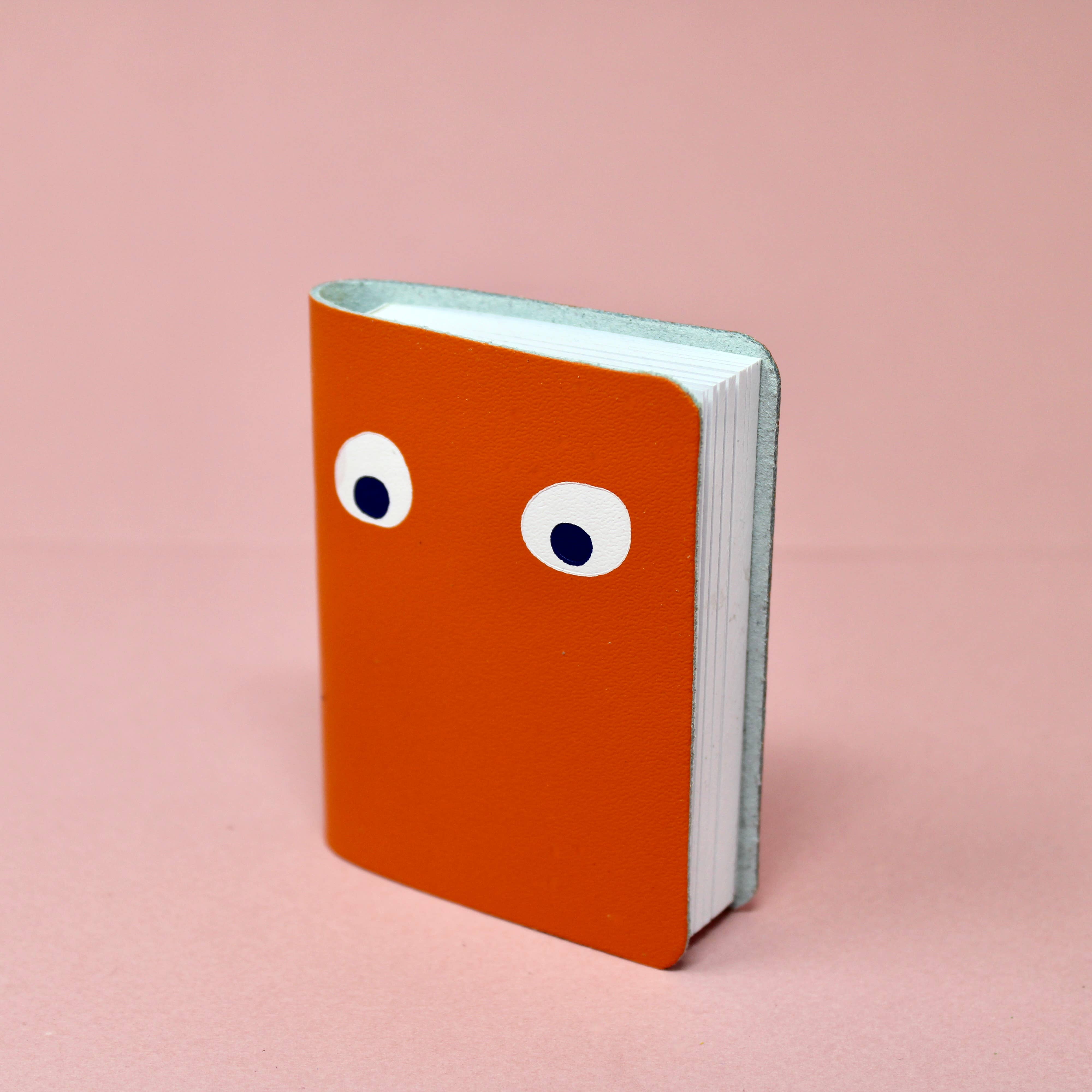 Ark Colour Design - Wholesale Notebook - Googly Eye Mini Leather Notebook5
