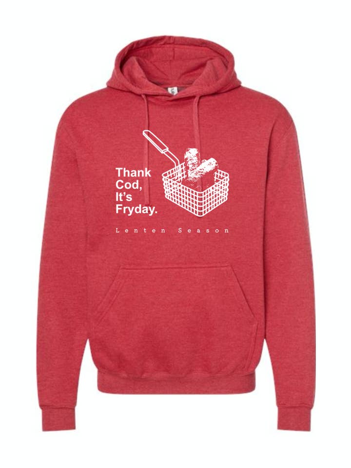 Sock Religious - Wholesale Hoodie – Unisex - TCIF - Thank Cod, Its Fryday Fish Fry Hoodie Sweatshirt