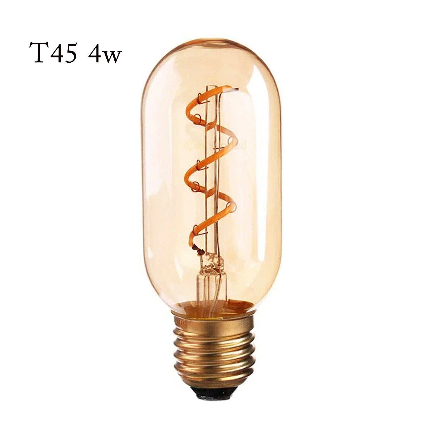 Ledsone - Wholesale Light Bulb/Puck - LED E27 T45 4W Vintage Edison Filament Glass Retro Warm Whit1