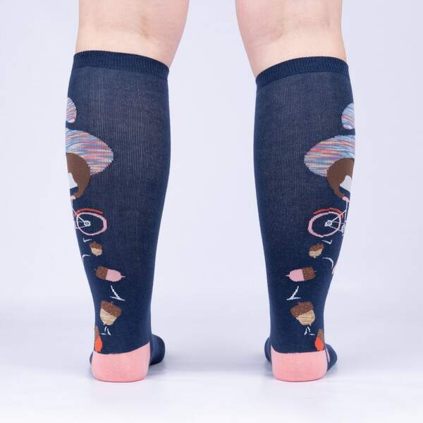 Sock it to Me - Wholesale Socks - Unisex - Knee High Sock: Feeling Squirrelly2