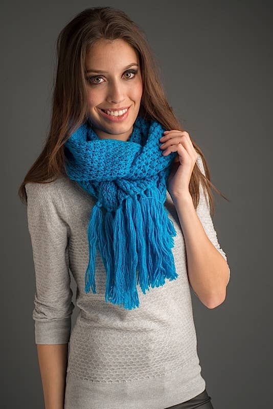 DIWALI PARIS - Wholesale Scarf - Women's - NAZCA SCARF - 100% ALPACA WOOL0