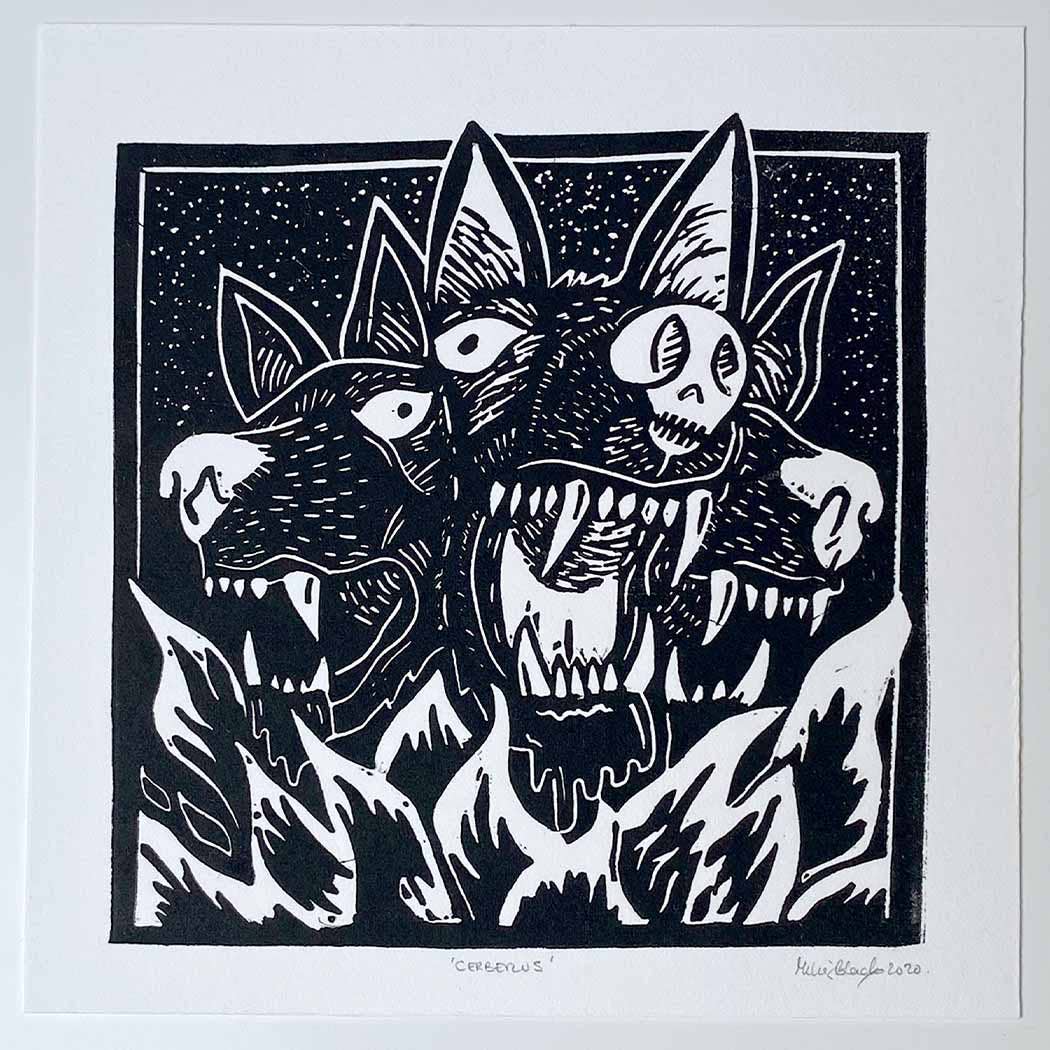 Blockforest - Wholesale Art Print - Cerberus Art Print1