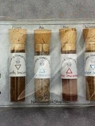 Elemental Incenses Set of Five for wholesale by Natural Magick Co-op