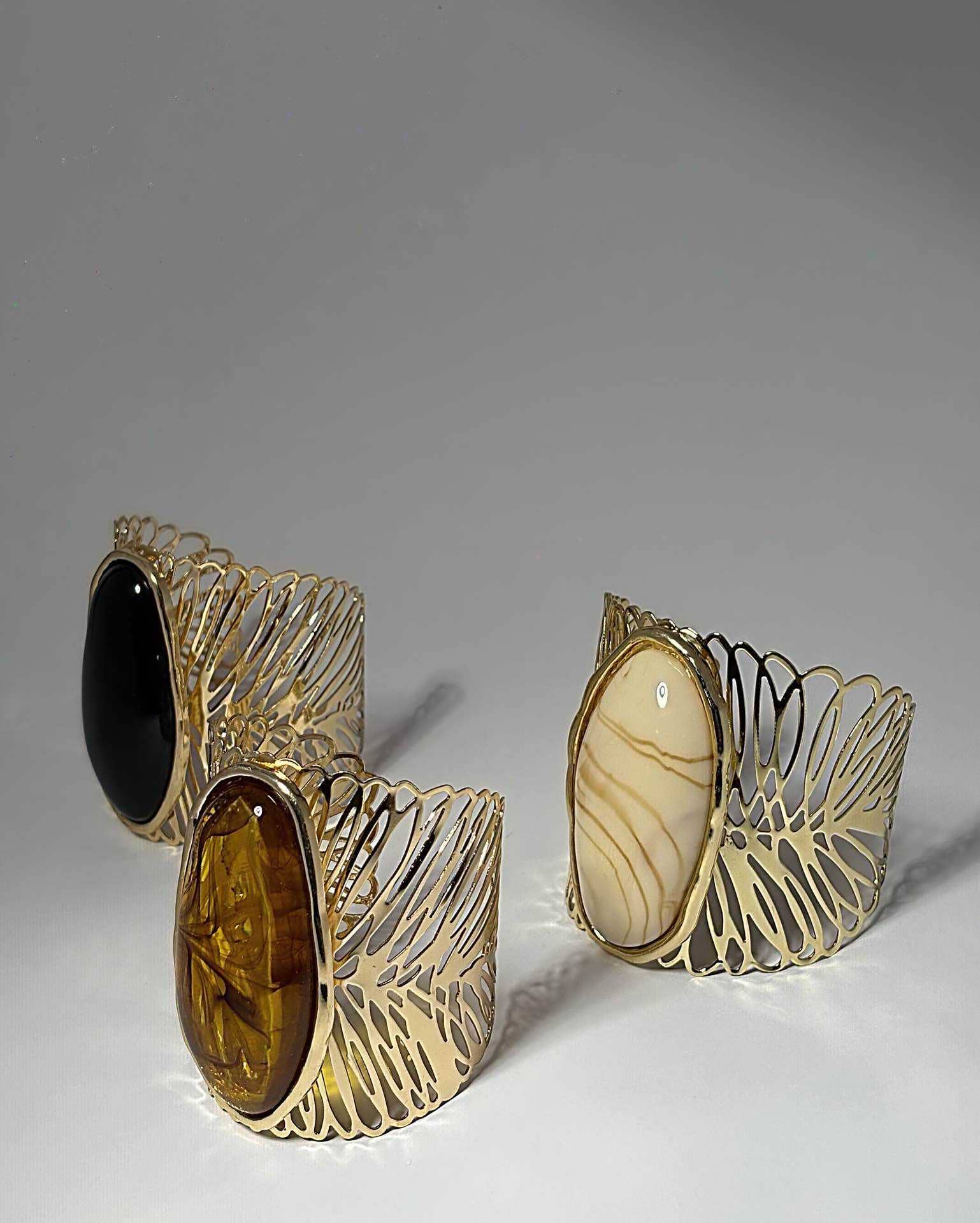 SWEET MAGIC MODA Y COMPLEMENTOS - Wholesale Cocktail/Statement Ring - STAINLESS STEEL BRACELET0