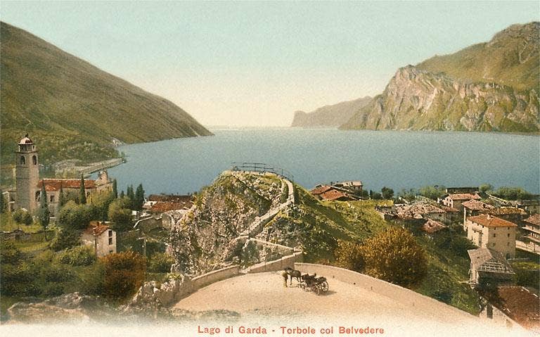 Found Image Press - Wholesale Magnet - Magnet IT-169 Lago di Garda, Italy0