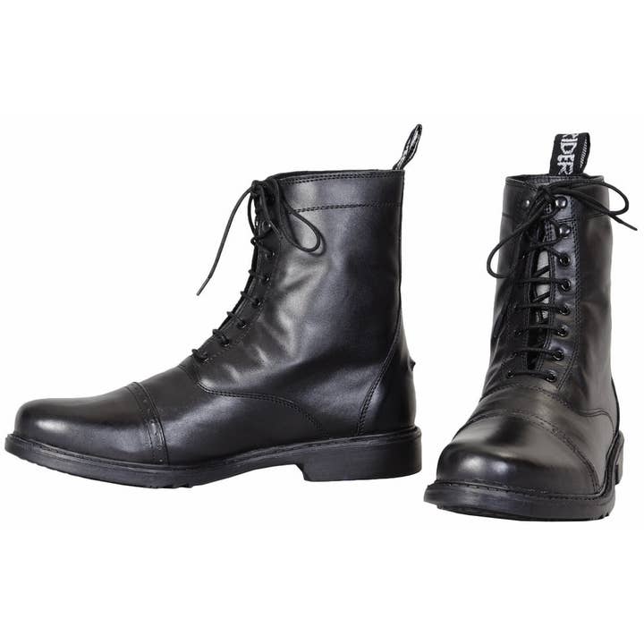 TuffRider Men's Baroque Laced Paddock Boots for wholesale by JPC Equestrian