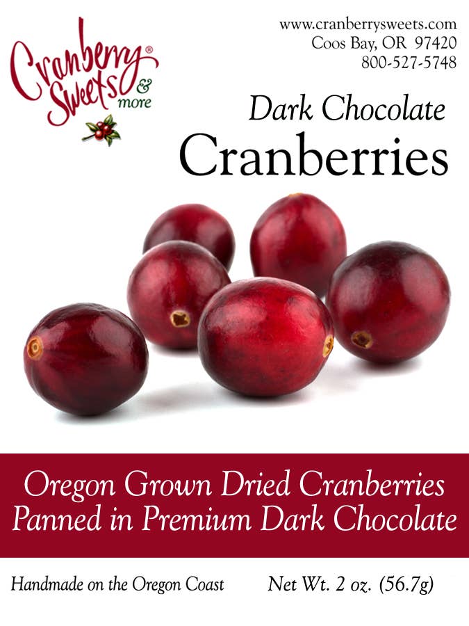 Cranberry Sweets & More - Wholesale Chocolate Covered Sweets - Dark Chocolate Covered Cranberries0