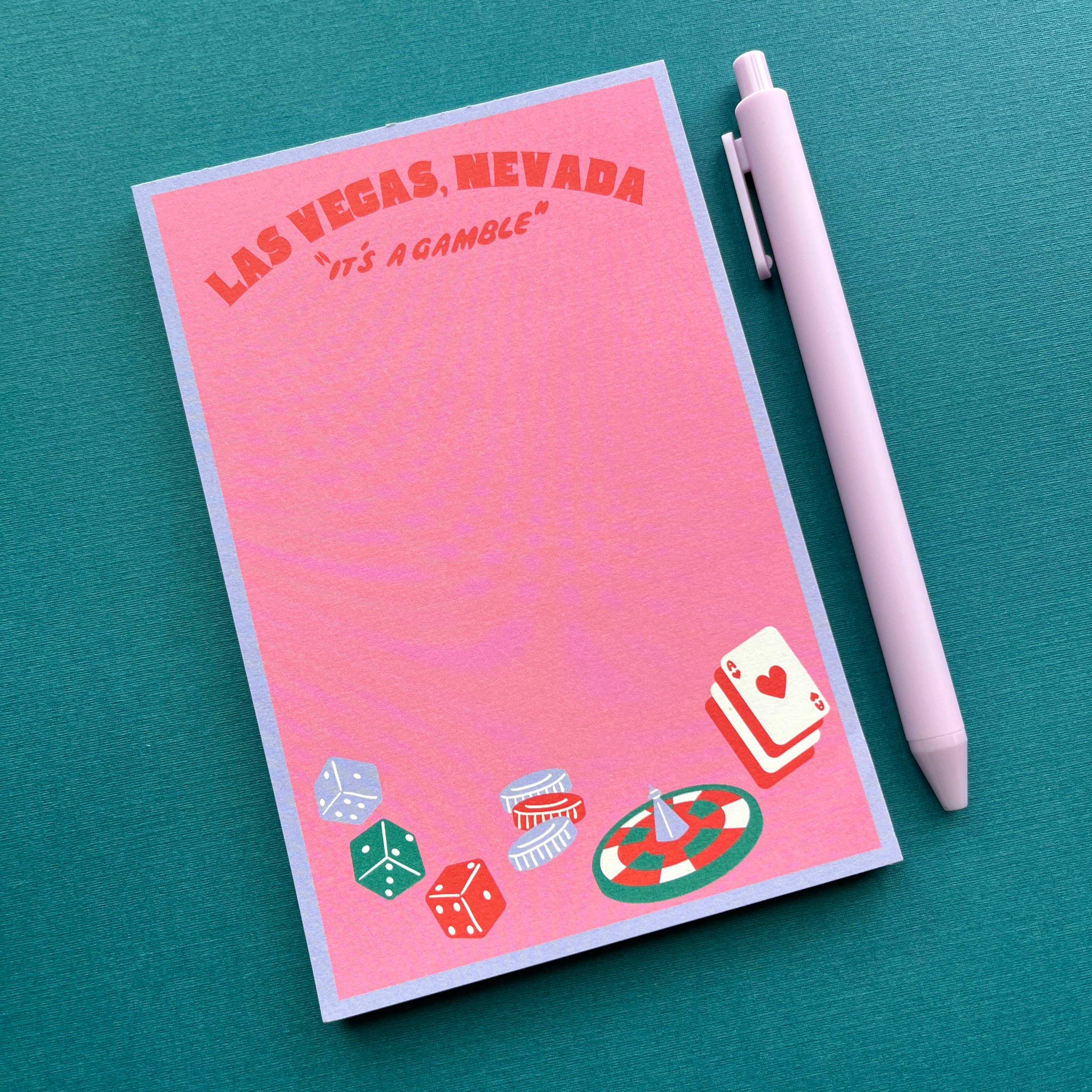 Battle Born Brand - Wholesale Notepad - Las Vegas Notepad and Pen3