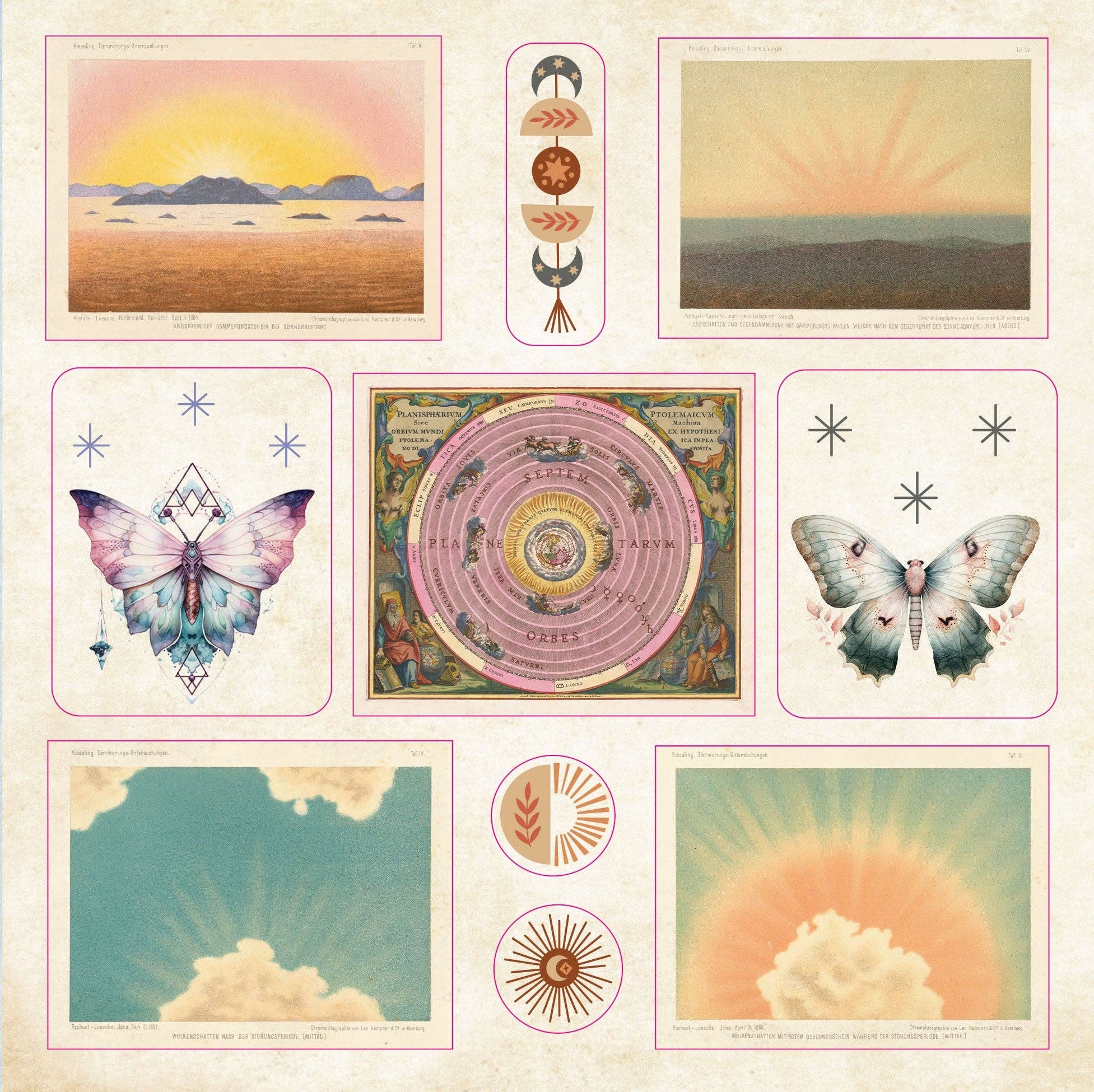 Peter Pauper Press - Wholesale Sticker - Celestial Wonders Sticker Book6