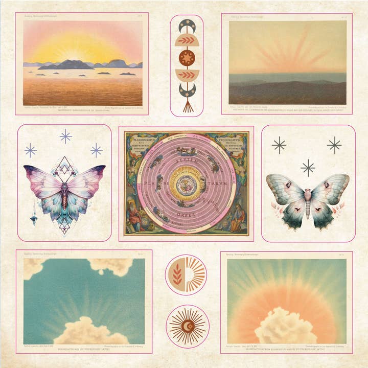 Peter Pauper Press - Wholesale Sticker - Celestial Wonders Sticker Book6