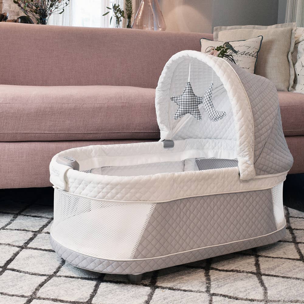 Light Grey Journey 2-in-1 Bassinet for wholesale on Faire2
