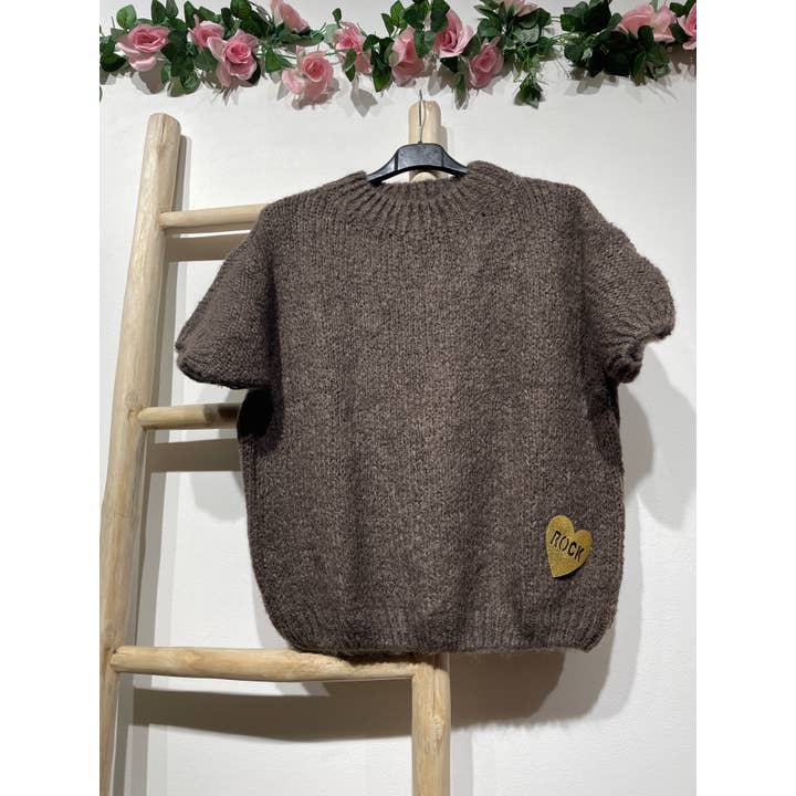 LINEN & COTTON HOUSE – wholesale Pullovertröja - Dam – 4358 TRÖJA HJÄRTA