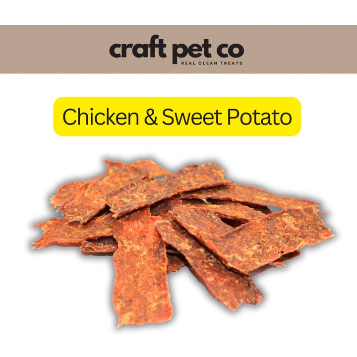 Craft Pet Co - Wholesale Pet Treats - Dog - Private Label Chicken & Sweet Potato All Natural Dog Treats1