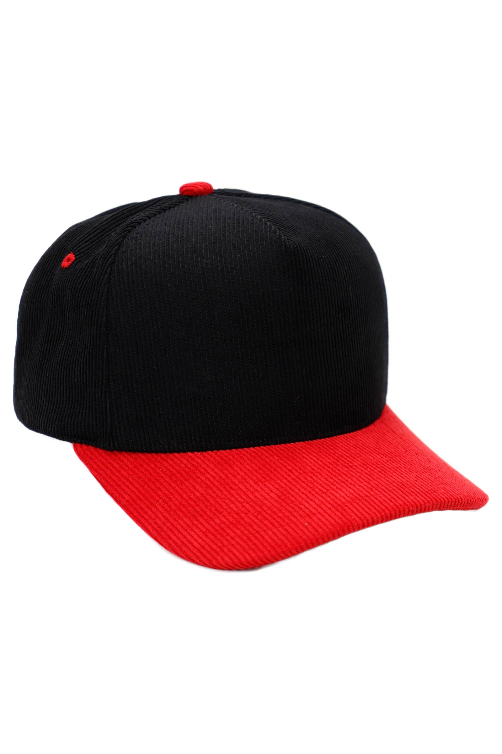 Cap Zone - Wholesale Baseball Cap - Unisex - Premium Corduroy Two Tone Baseball Cap0