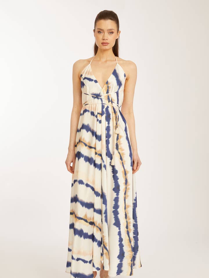 Mai Tai White Infinity Dress for wholesale by Wrap Up by VP