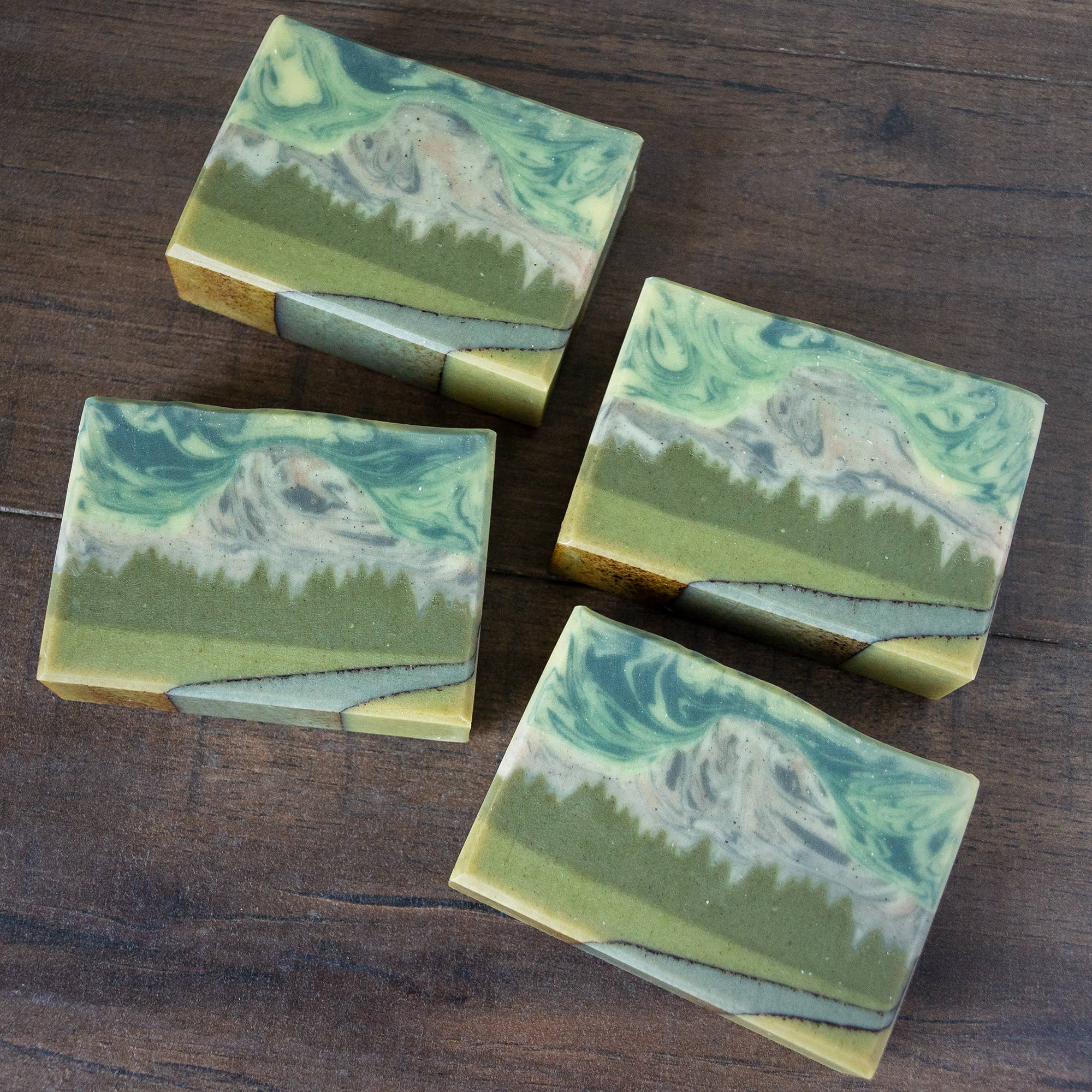 Delta Tule - Wholesale Bar Soap - Half Dome Soap // Pine Fir Needle Clove1