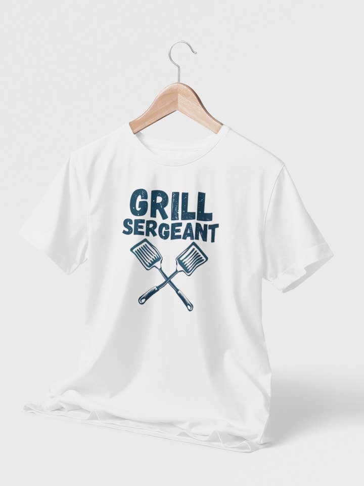 After Five Designs - Wholesale T-shirt met print - Heren - Grill Sergeant Grappige Vaderdag T-shirt Cadeaus voor Vaders2