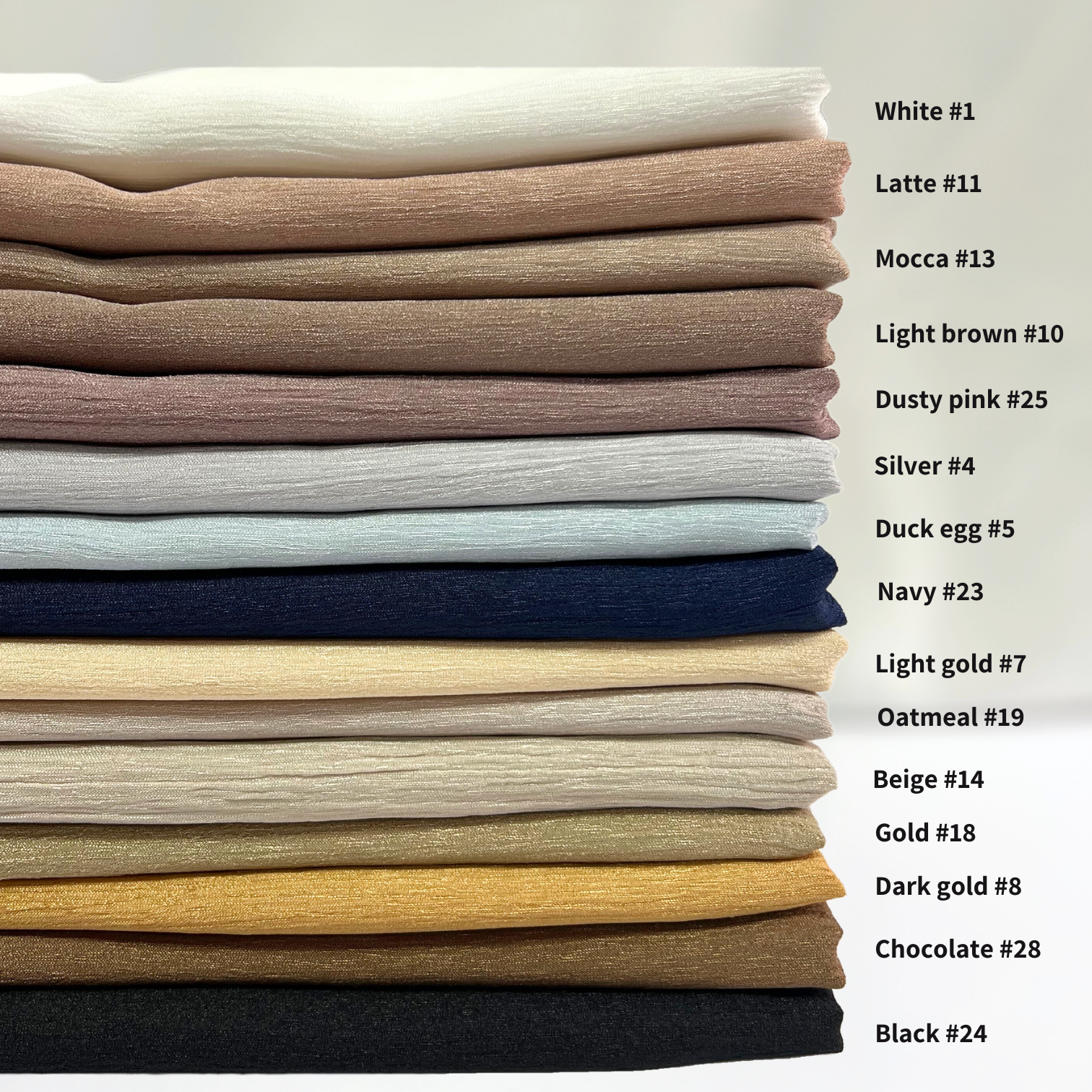 Lili Scarves (US Duty Free) - Wholesale Scarf - Women's - Satin Nisa Plain Scarf0