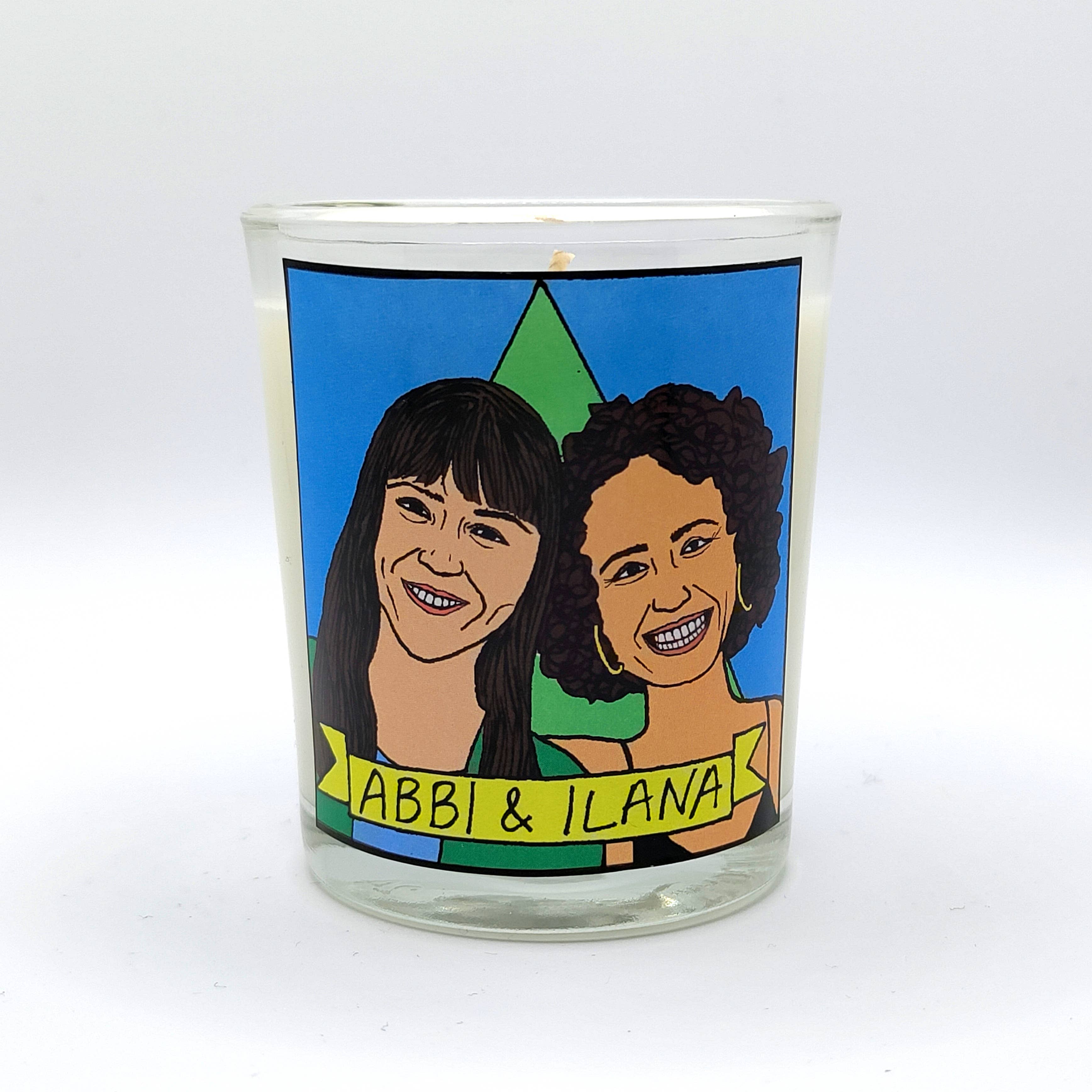 Flaming Idols - Wholesale Votive Candle - Abbi & Ilana Broad City Glass Votive Candle0