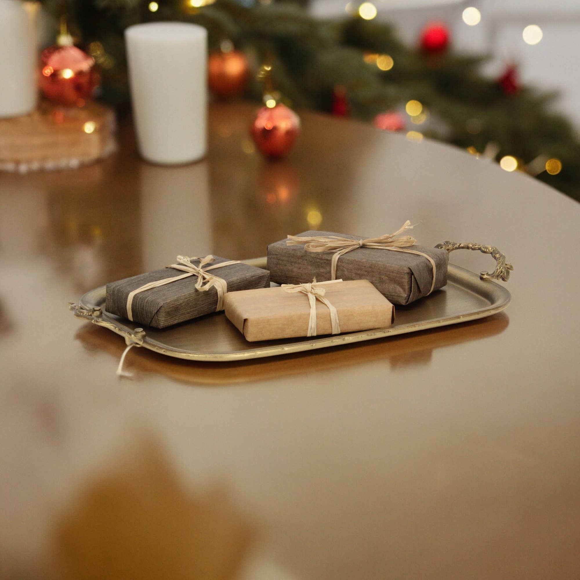 Cheungs Home Decor - Wholesale Decorative Tray - Khilov Metal Accent Tray20