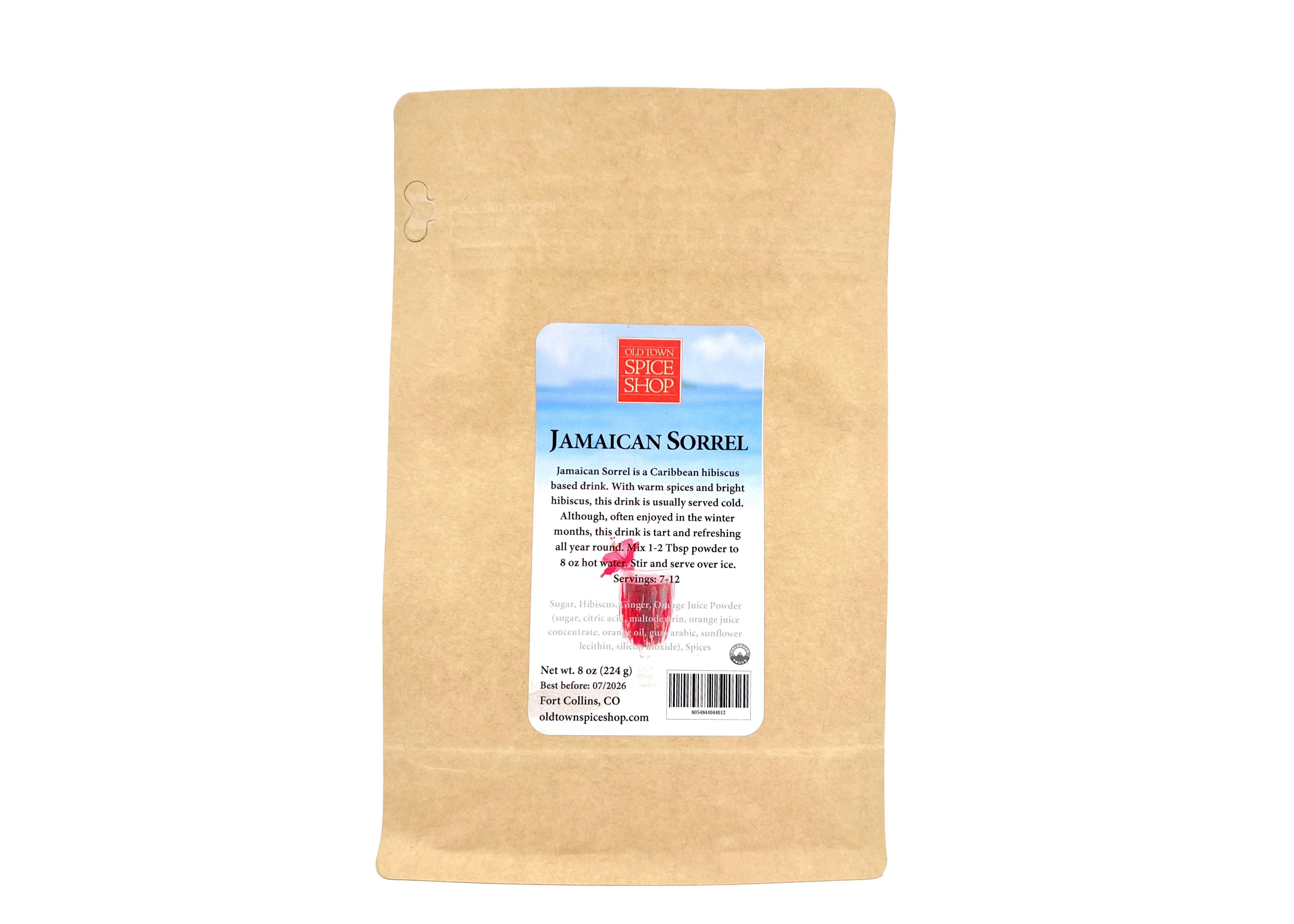 Old Town Spice Shop - Wholesale Drink Mix - Jamaican Sorrel, Hibiscus Drink Mix2