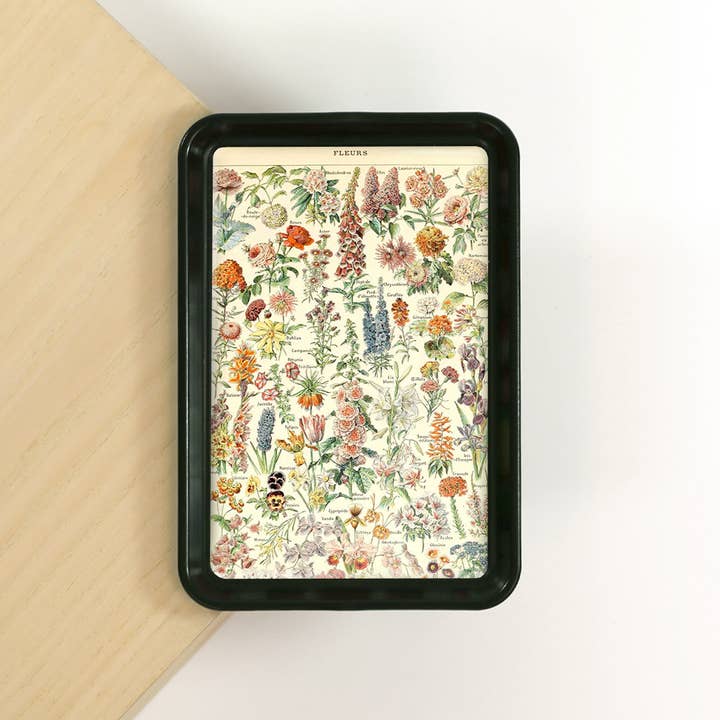 Lucy Lu Designs - Wholesale Decorative Tray - Flower Collection Print Garden Collection Classic Tray