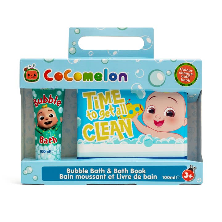 CoComelon Bath Book & Bubble Bath for wholesale by Kokomo Studio