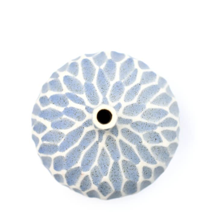 Art Floral Trading LLC - Wholesale Vase - 192BLUESN5 CONGO TINY S-Handcrafted Porcelain Bud Vase2