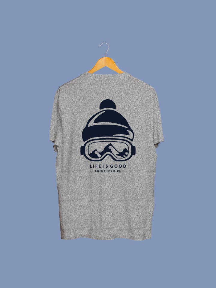 SNOC - Wholesale Screen Printed T-Shirt - Men's - SNOW T-SHIRT5